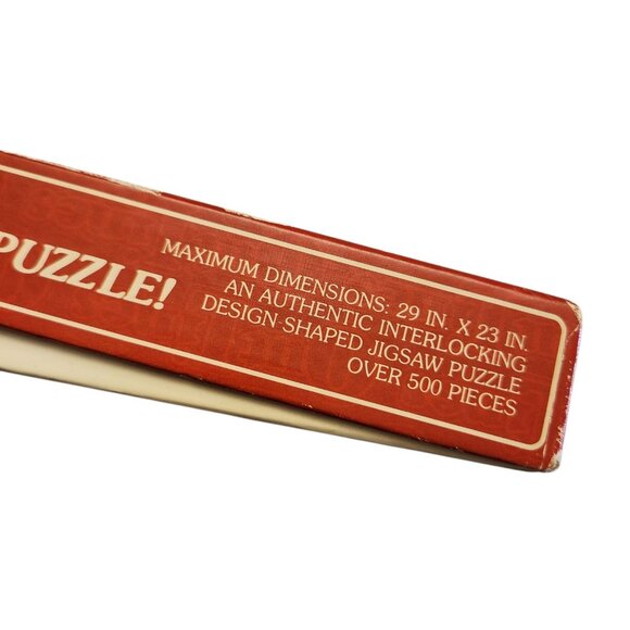 1981 Sleigh Ride An Ornament Shaped Puzzle Hallmark Puzzle - Picture 2 of 6